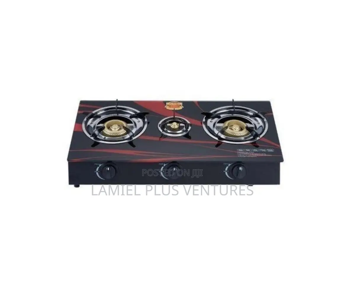 3 in 1 Hoffmans Gas Glass Stove