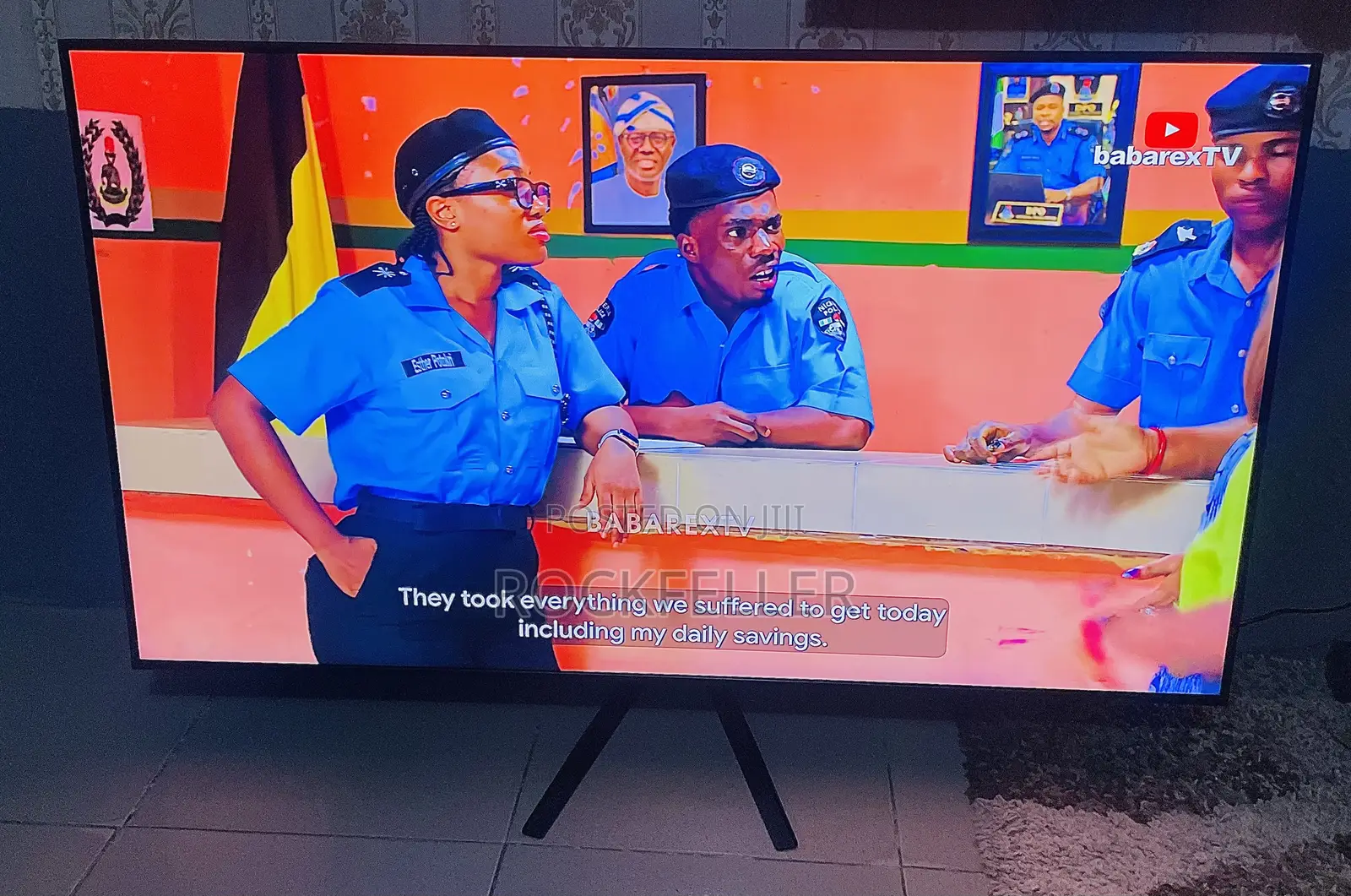 UK Used Samsung QLED AirSlim Digital Satellite 4K UHD HDR 55inch