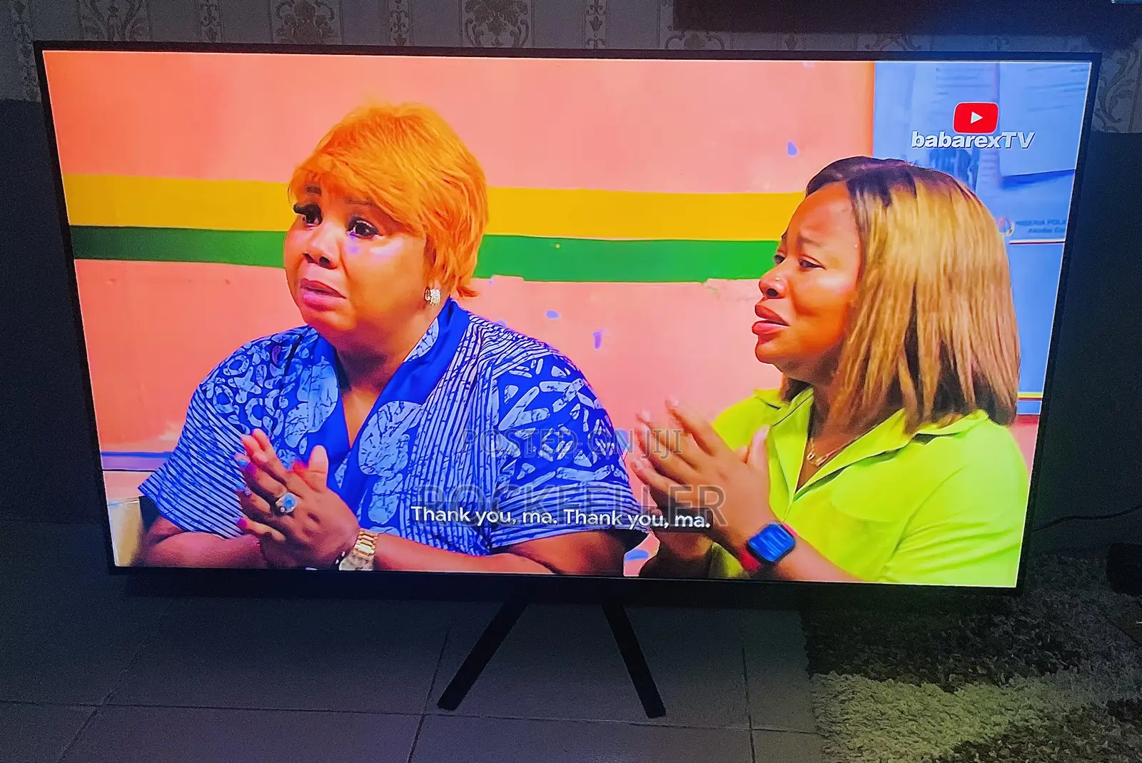 UK Used Samsung QLED AirSlim Digital Satellite 4K UHD HDR 55inch