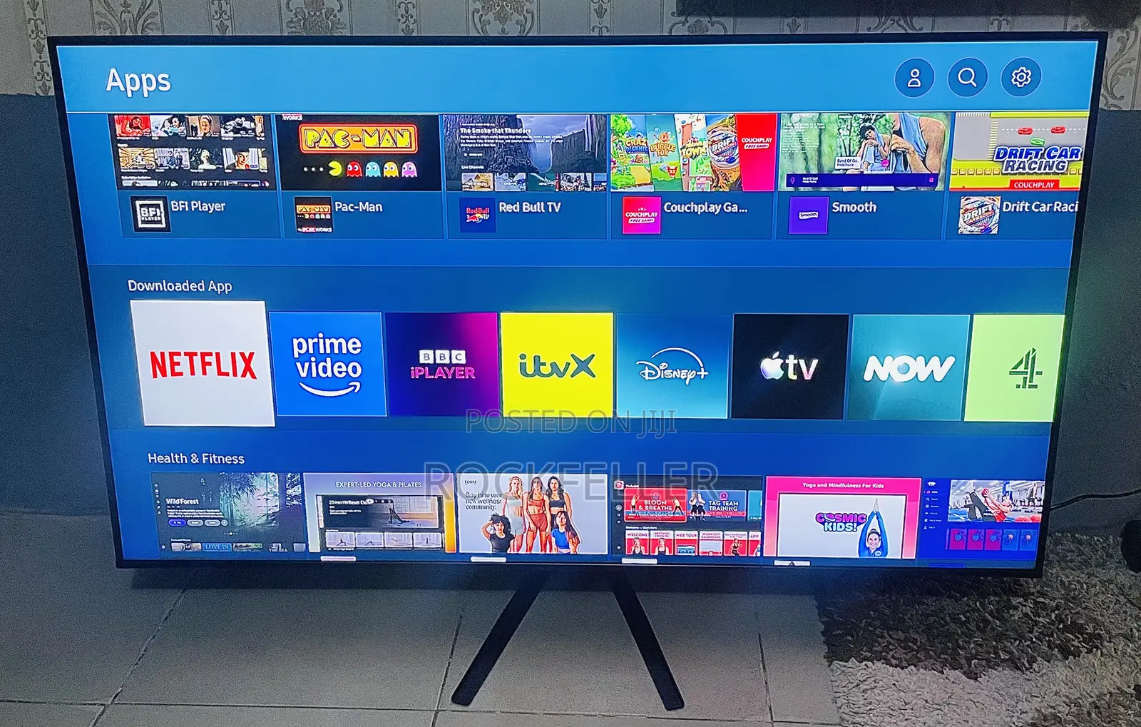 UK Used Samsung QLED AirSlim Digital Satellite 4K UHD HDR 55inch