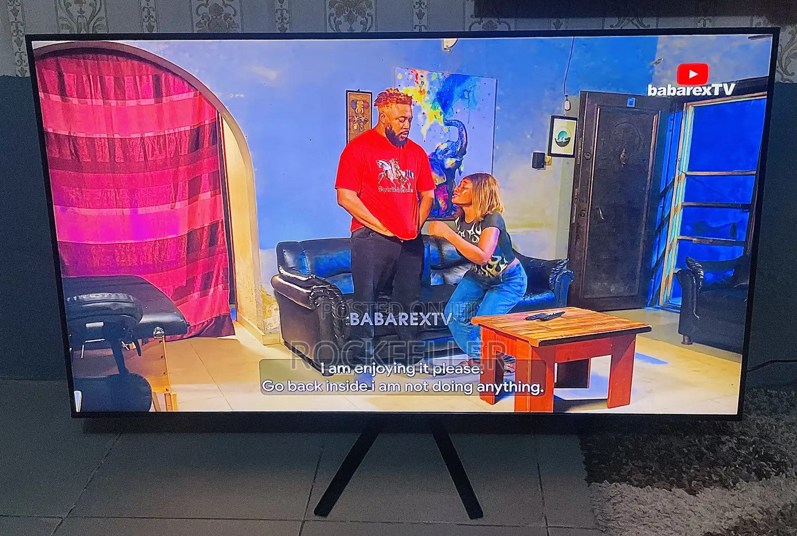UK Used Samsung QLED AirSlim Digital Satellite 4K UHD HDR 55inch