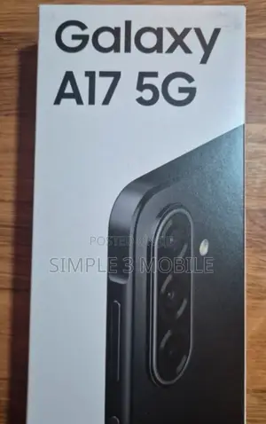 New Samsung Galaxy A17 5G 256 GB Black