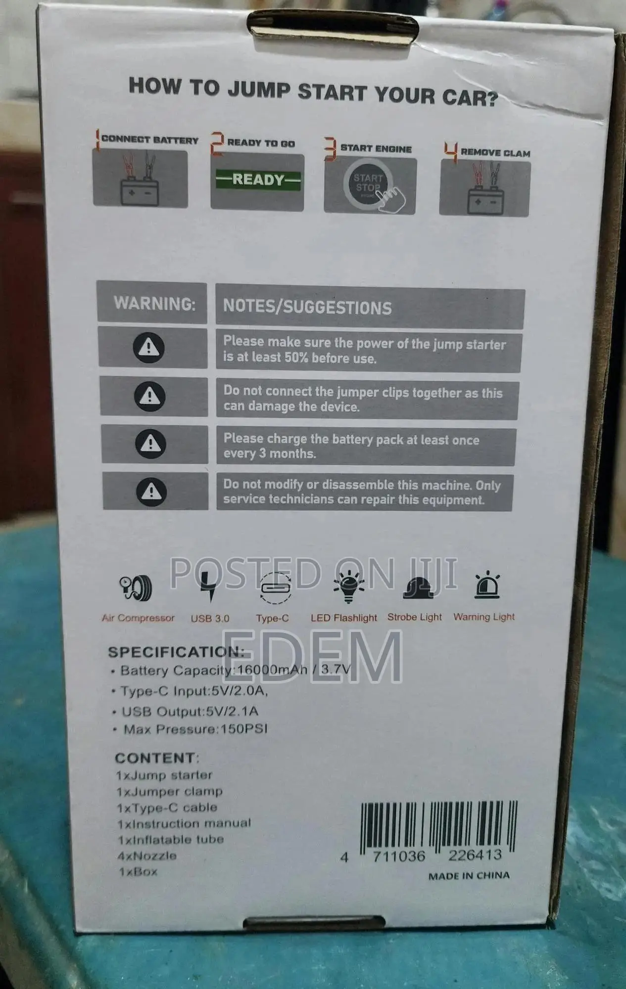 Car Jump Starter