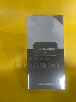 New Infinix Note Edge 256 GB Black