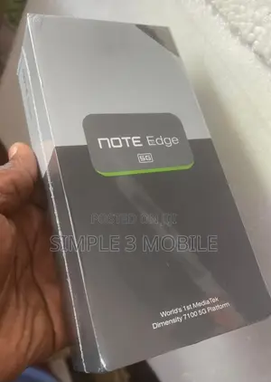New Infinix Note Edge 256 GB Black