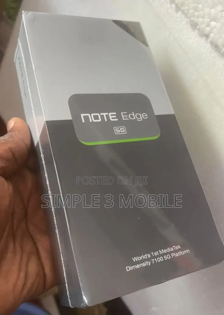 New Infinix Note Edge 256 GB Black
