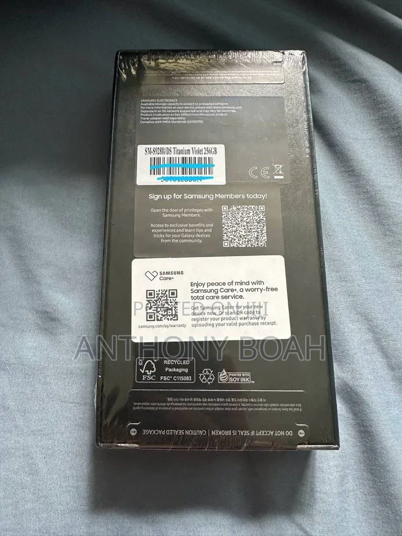 New Samsung Galaxy S24 Ultra 1 TB Black