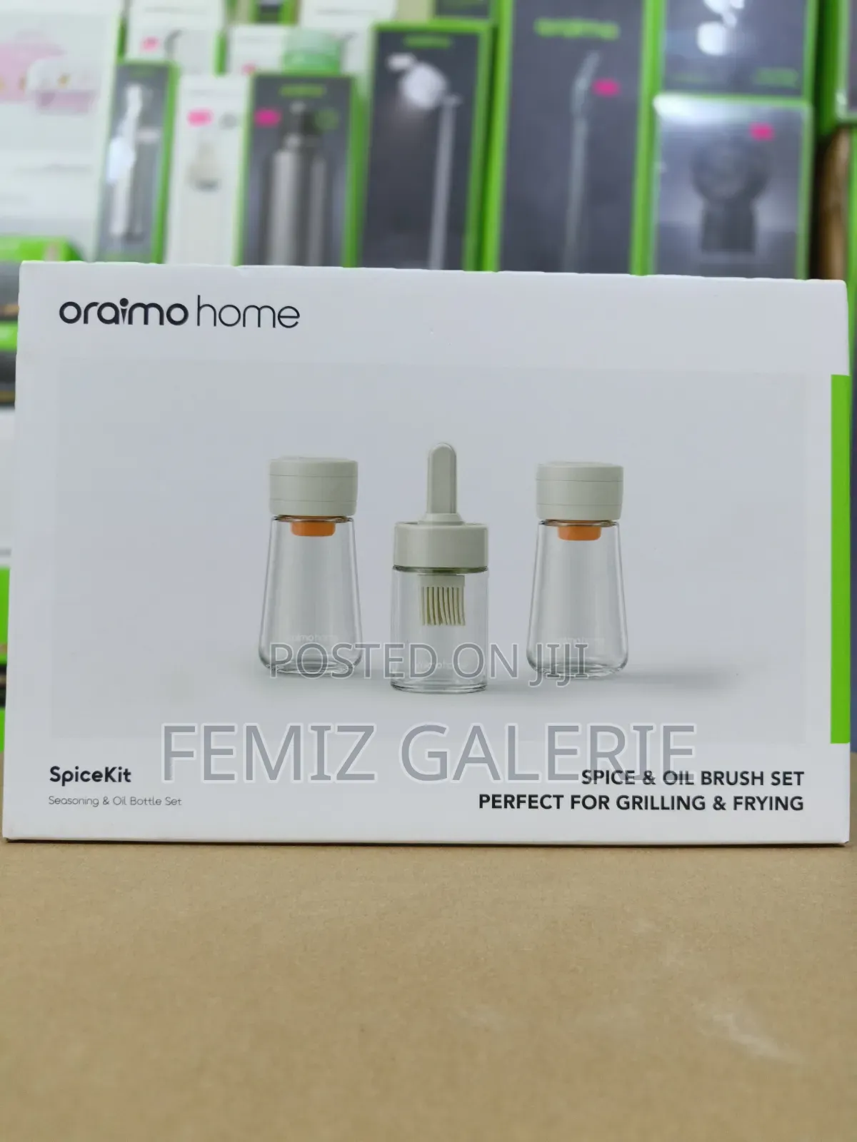 Oraimo SpiceKit Smooth Versatile Seasoning & Oil Bottle Set-3pcs