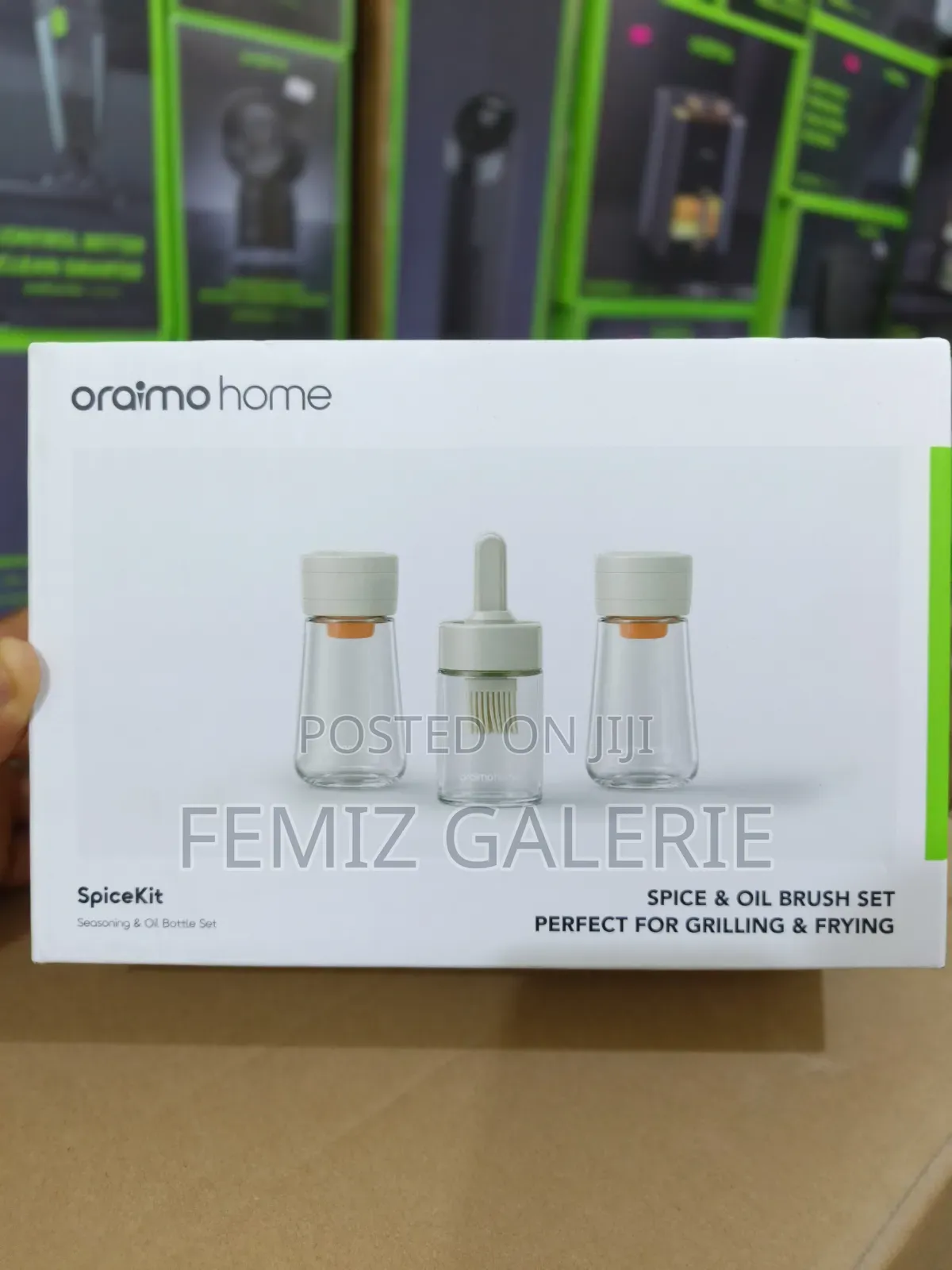 Oraimo SpiceKit Smooth Versatile Seasoning & Oil Bottle Set-3pcs