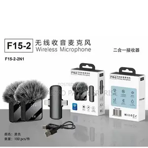 F15 Wireless Microphone, iPhone and Type-C F15 Wireless Mic