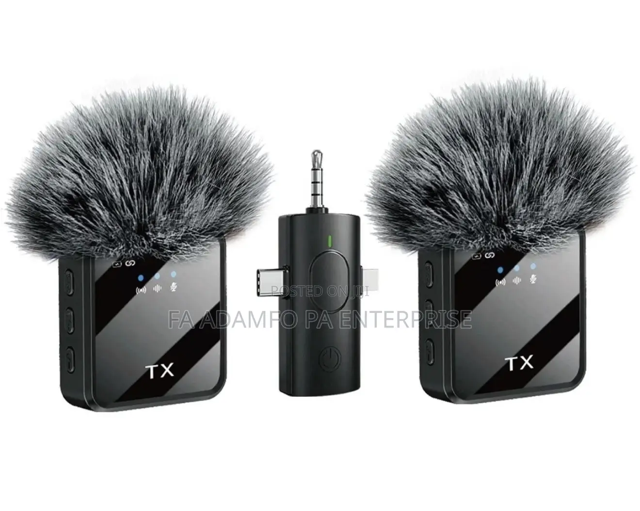 F15 Wireless Microphone, iPhone and Type-C F15 Wireless Mic
