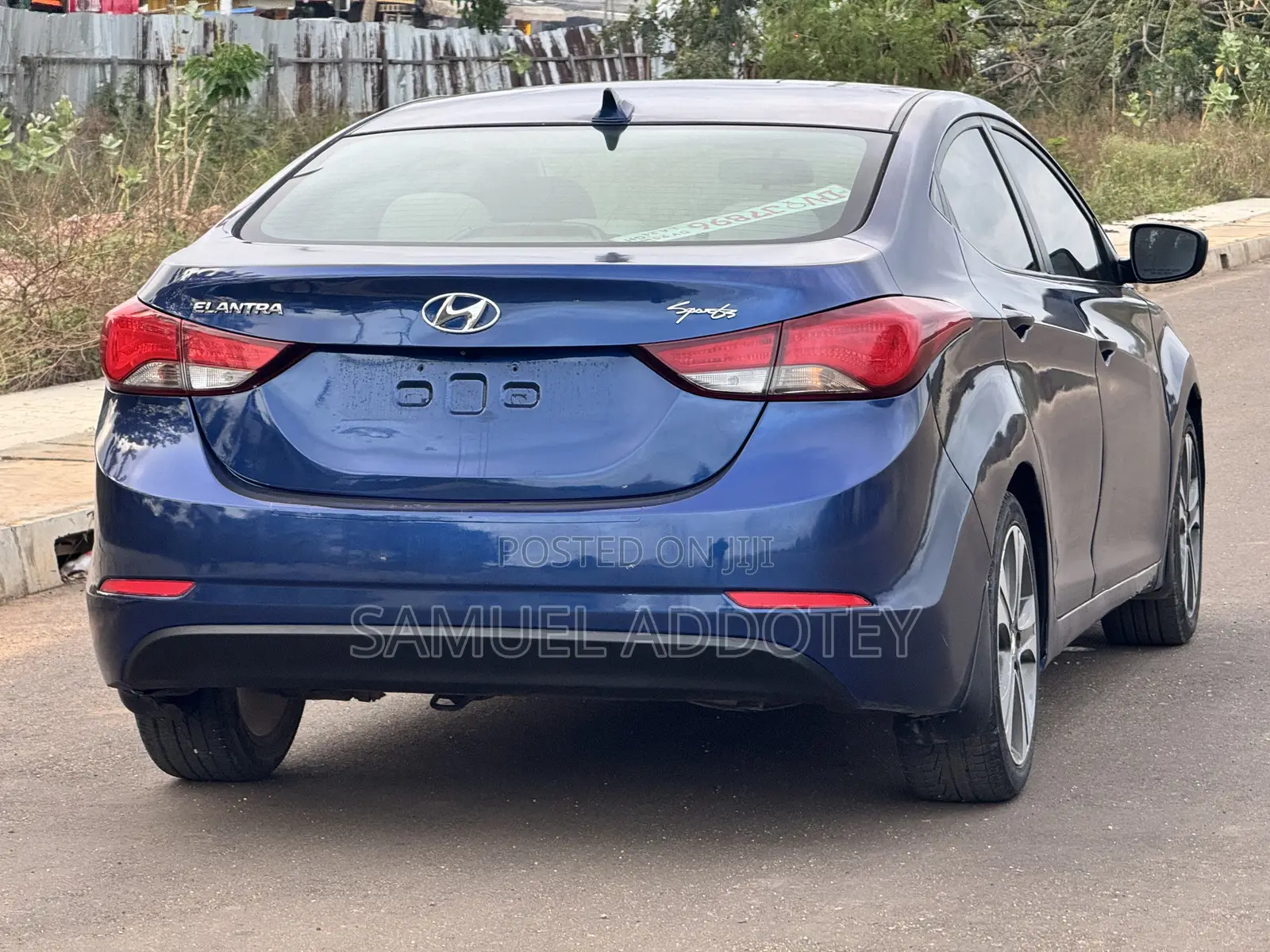 Hyundai Elantra 2015 Blue