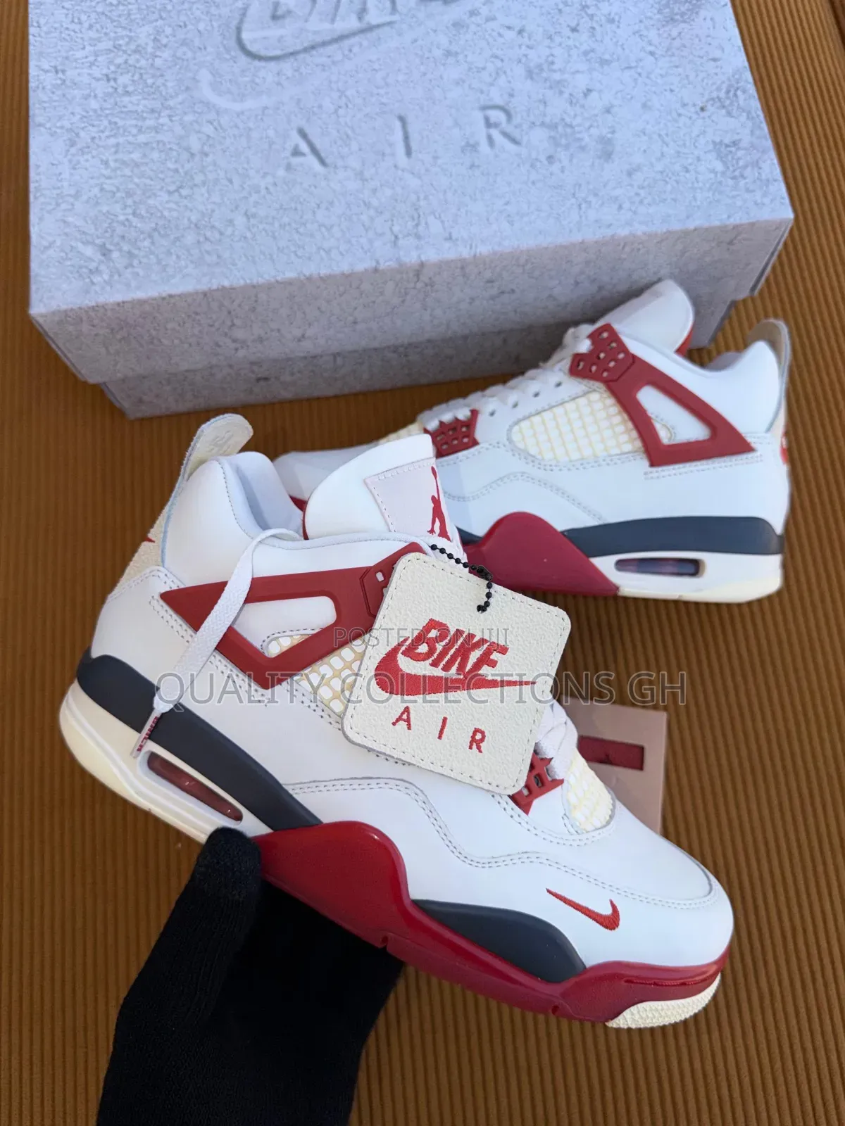 Air Jordan 4 Retro Brick After Bricks