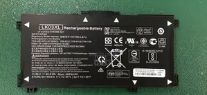 LK03XL Notebook Battery for HP TPN-W127 W134 15-Cn0005TX Bp103TX