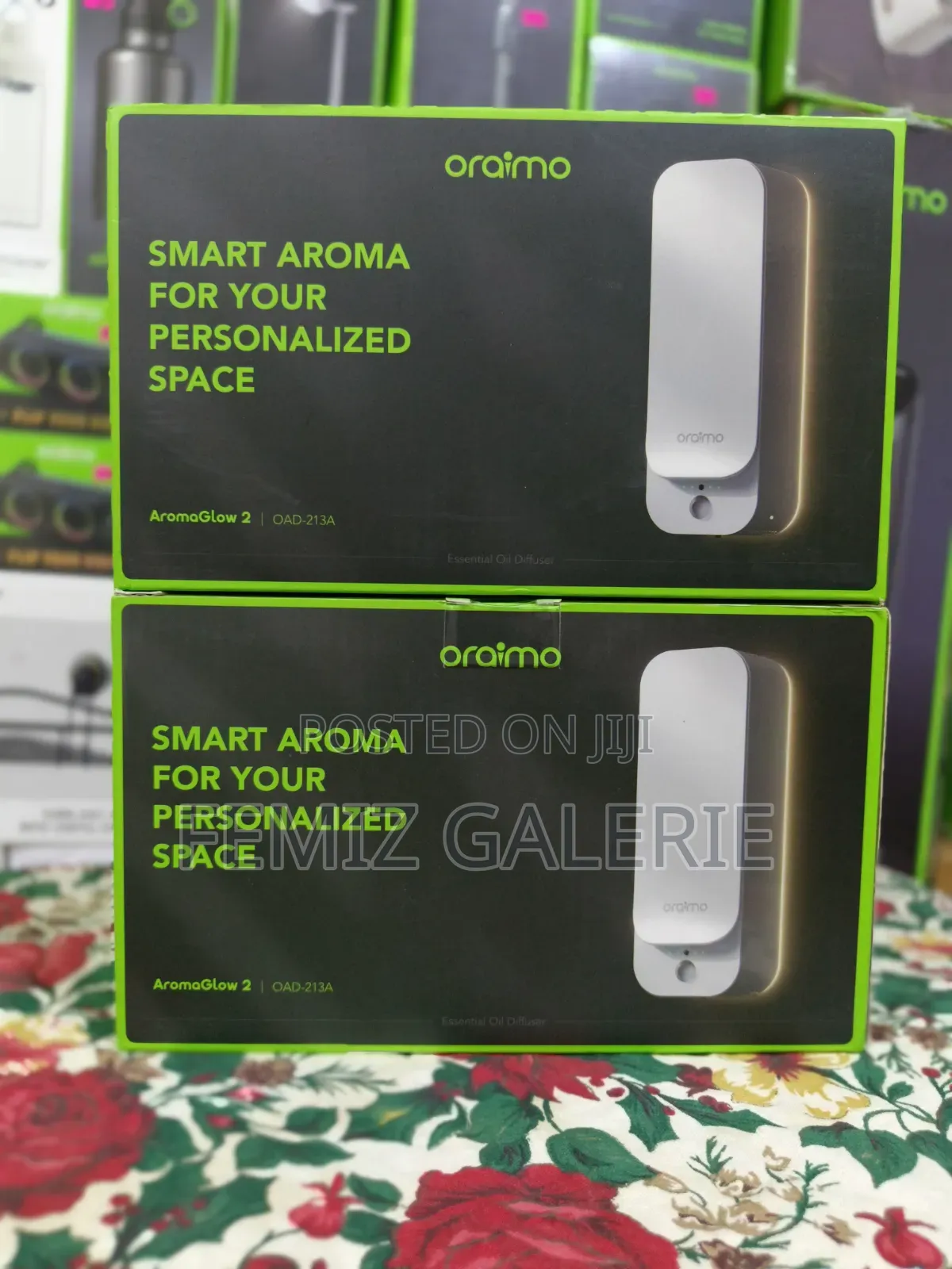 Oraimo AromaGlow 2 Wall-Mount Sensor Night Light Oil Diffuser