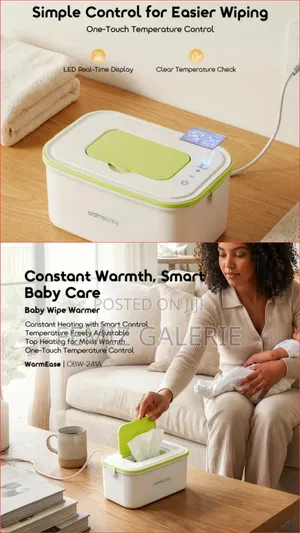Oraimo WarmEase Baby Wipes Warmer With Adjustable Temperature