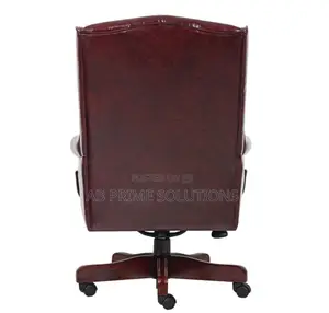 Boss Burgundy Traditional Series Wingback Chair