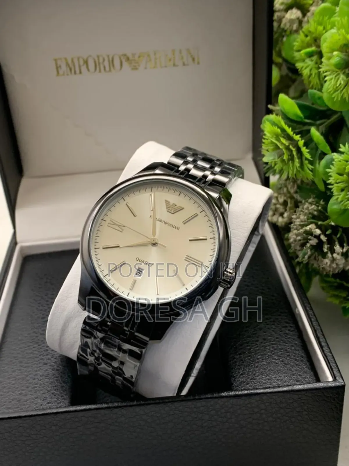 Armani Stainless Steel Watch for Men | Elegant & Stylish Watch