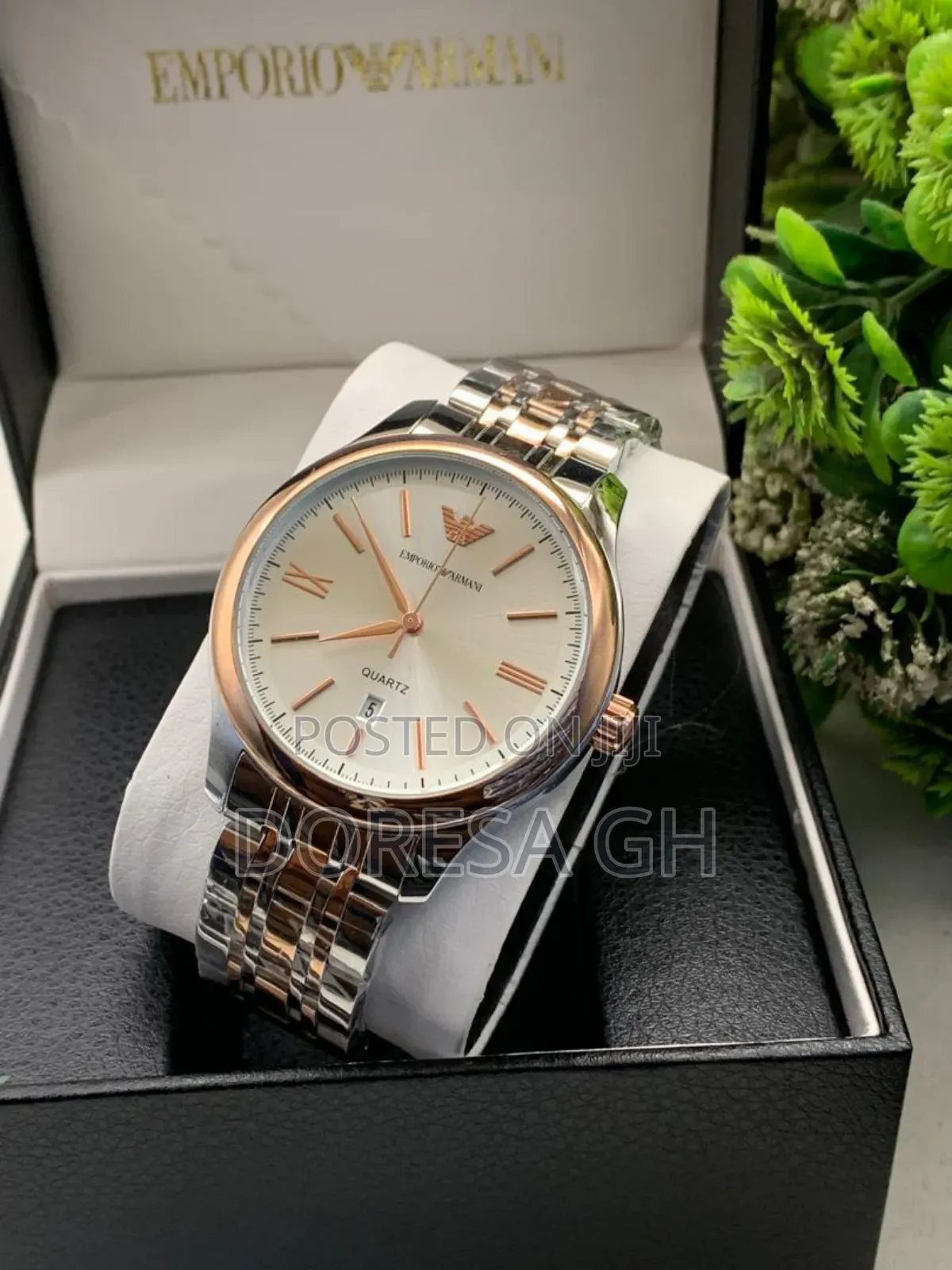 Armani Stainless Steel Watch for Men | Elegant & Stylish Watch