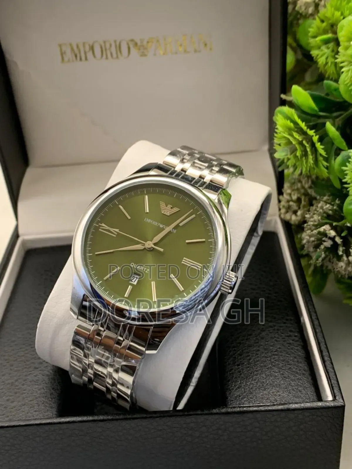 Armani Stainless Steel Watch for Men | Elegant & Stylish Watch