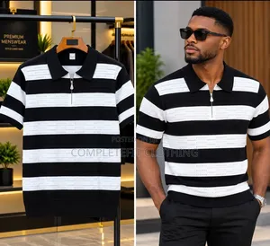 Nice Short Sleeves Knitted Shirts