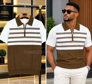 Nice Short Sleeves Knitted Shirts