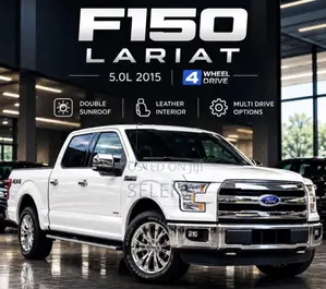 Ford F-150 Lariat 4dr SuperCab 4WD 8 ft. LB (5.0L 8cyl 6A) 2015 White