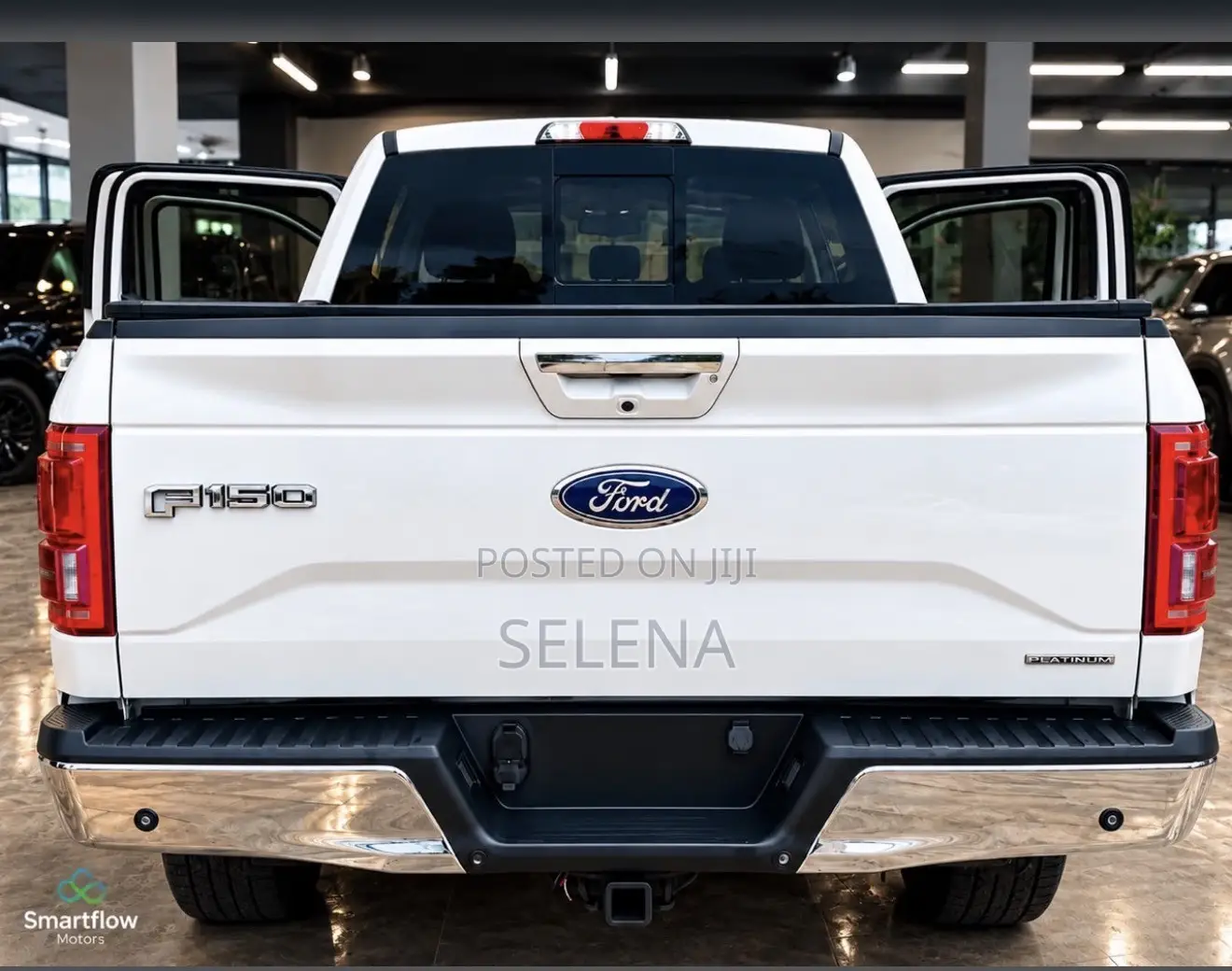 Ford F-150 Lariat 4dr SuperCab 4WD 8 ft. LB (5.0L 8cyl 6A) 2015 White
