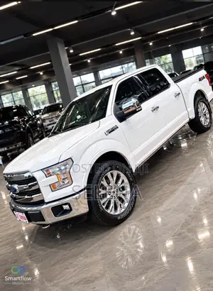 Ford F-150 Lariat 4dr SuperCab 4WD 8 ft. LB (5.0L 8cyl 6A) 2015 White