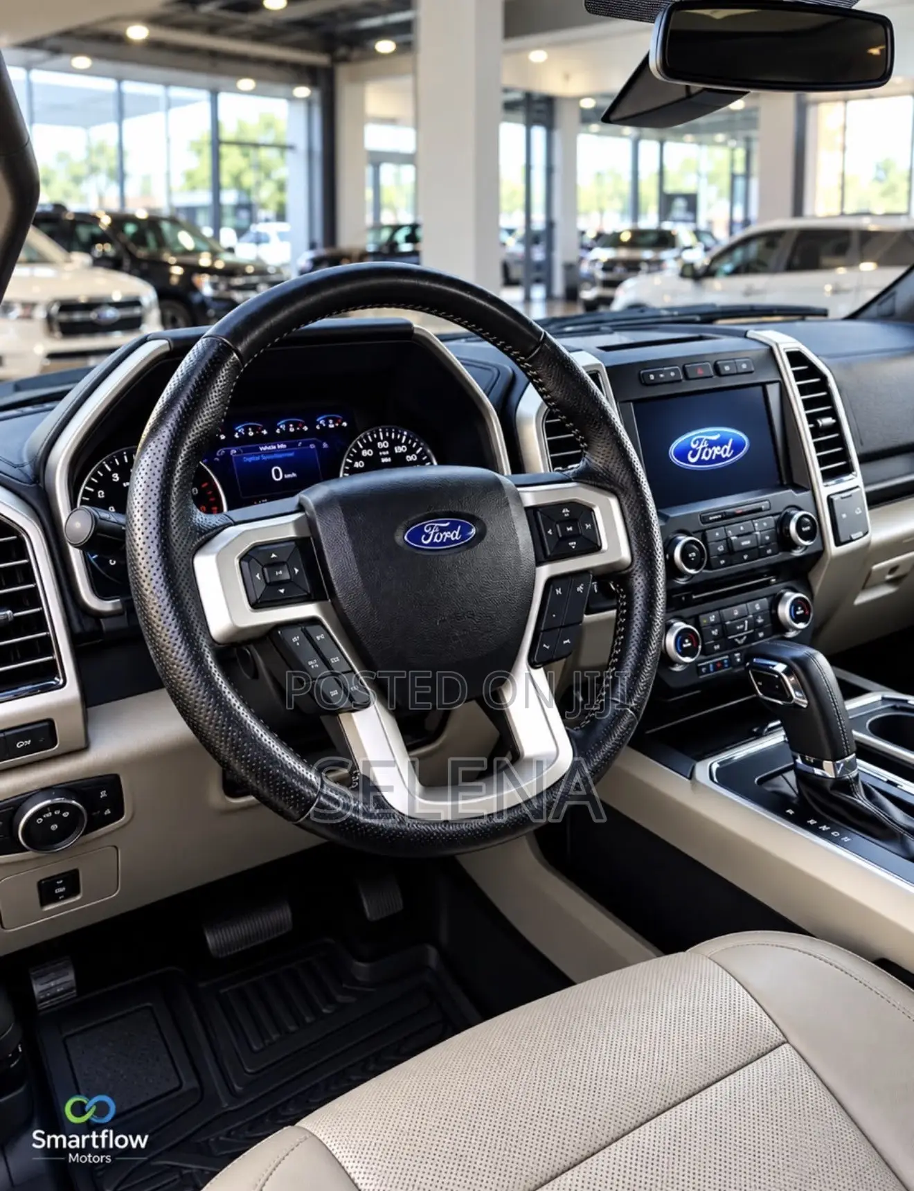 Ford F-150 Lariat 4dr SuperCab 4WD 8 ft. LB (5.0L 8cyl 6A) 2015 White