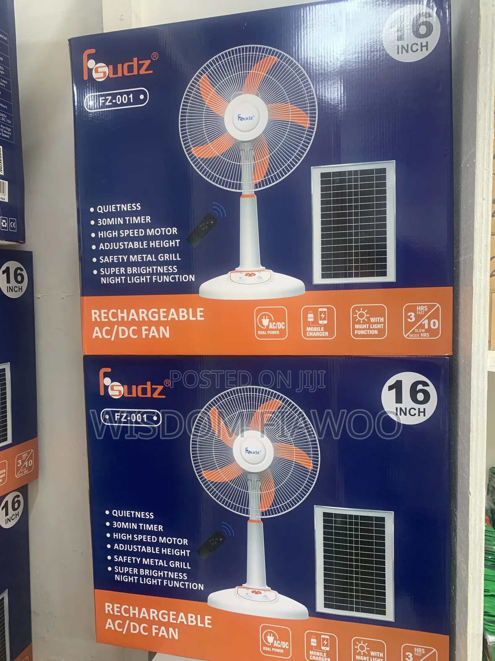 Fsudz Super Rechargeable Fan