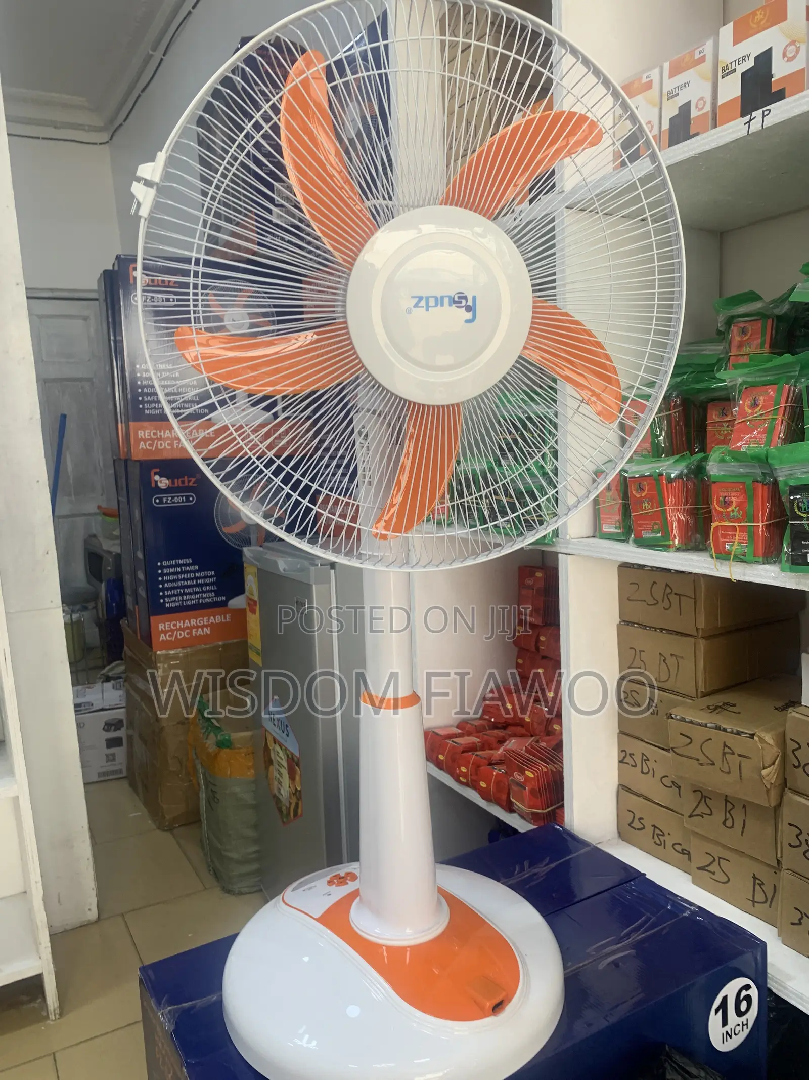 Fsudz Super Rechargeable Fan