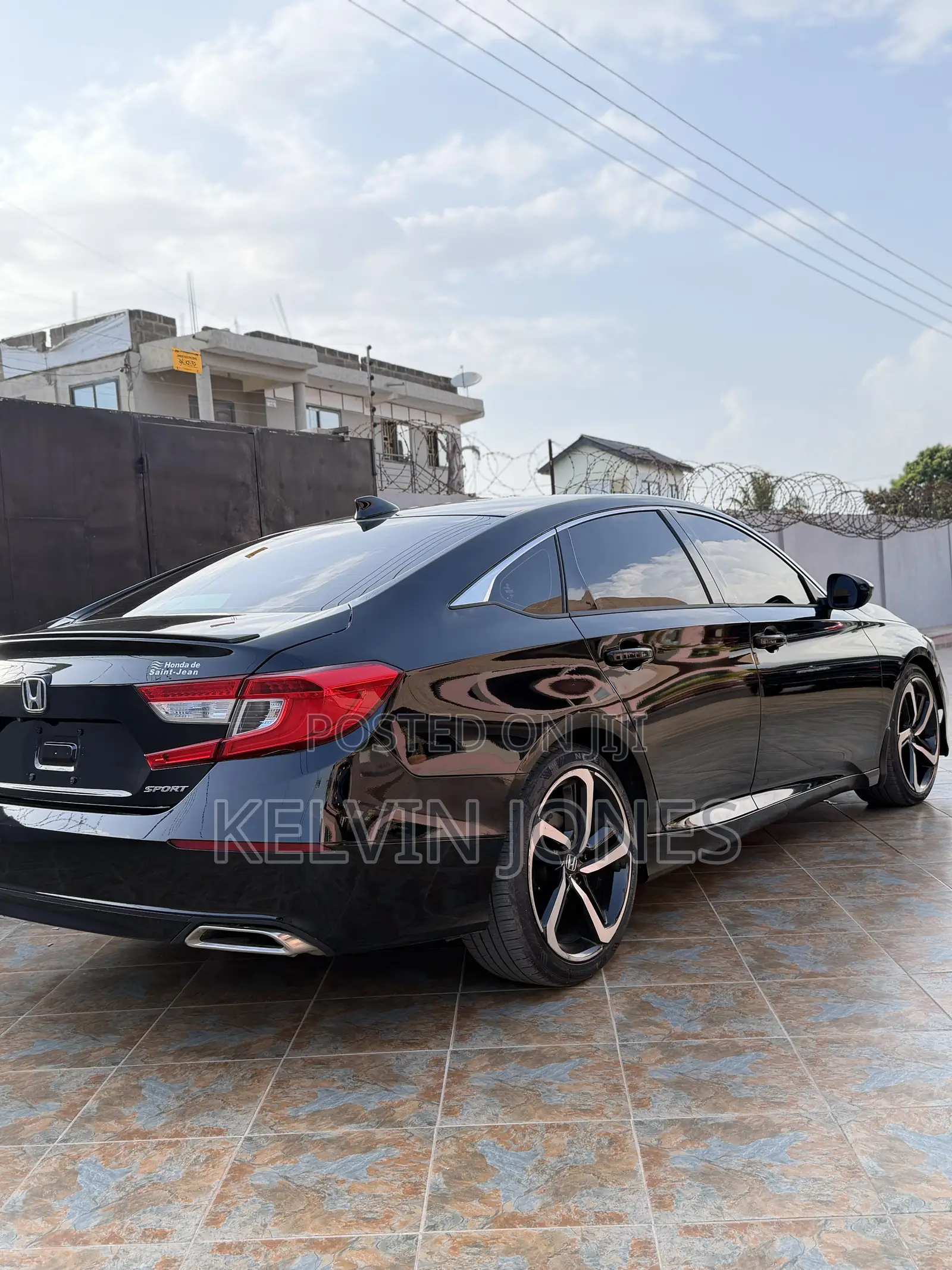 Honda Accord Sport (1.5L 4cyl Turbo CVT) 2019 Black
