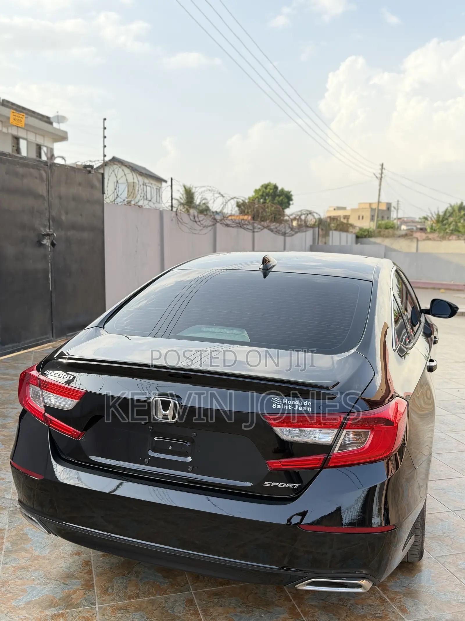 Honda Accord Sport (1.5L 4cyl Turbo CVT) 2019 Black