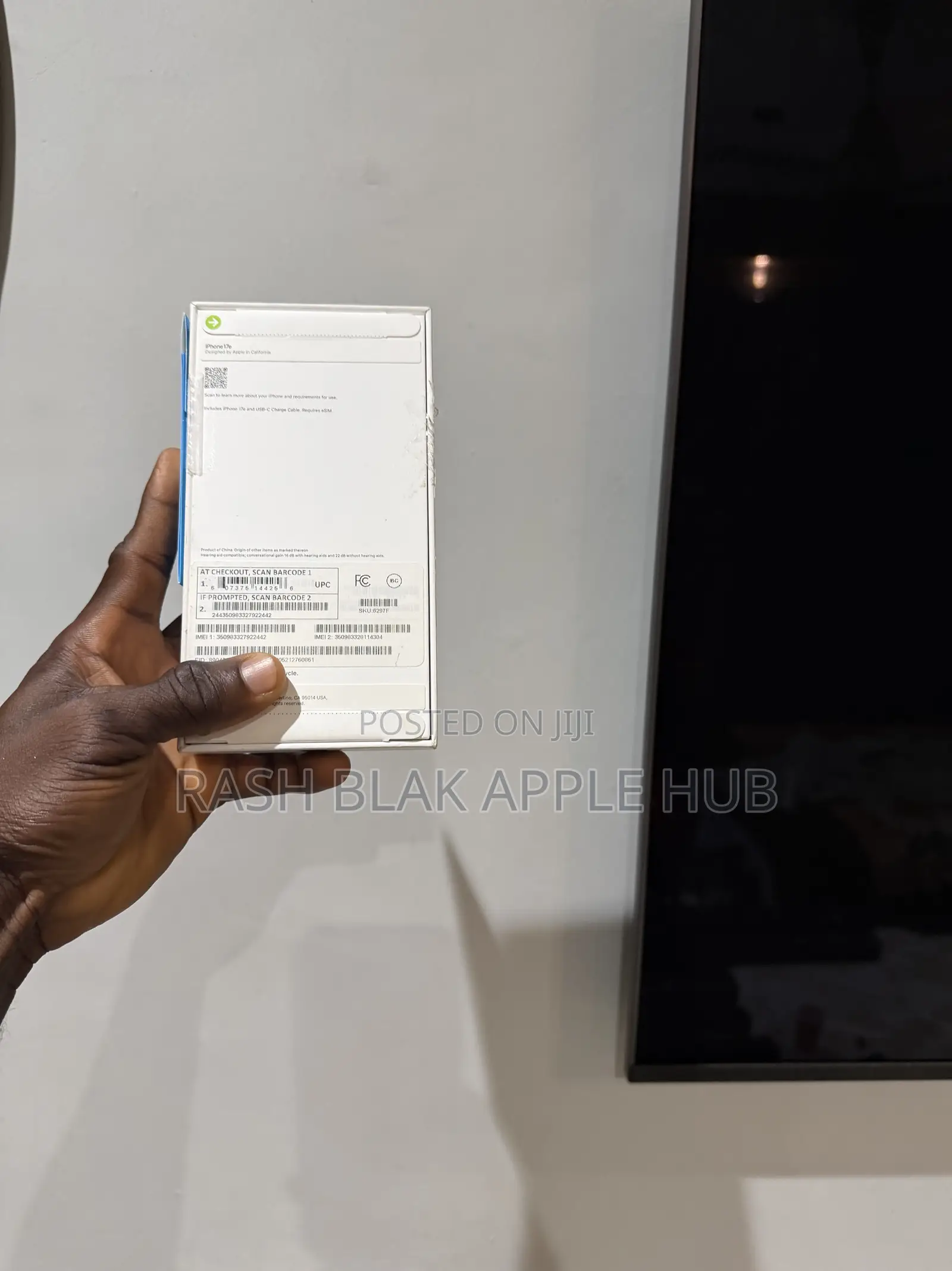New Apple iPhone 17e 256 GB Black