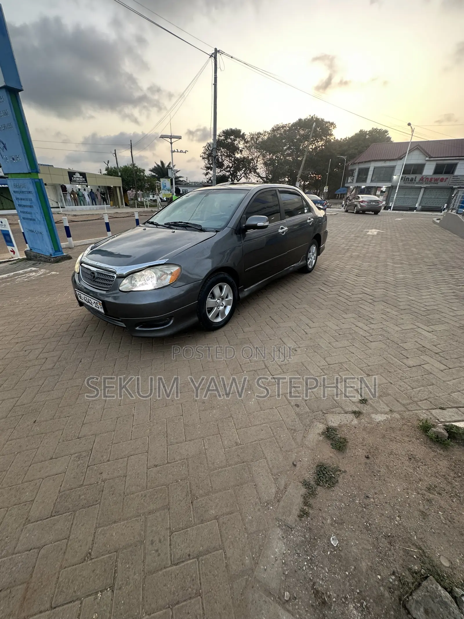 Toyota Corolla 2008 Gray
