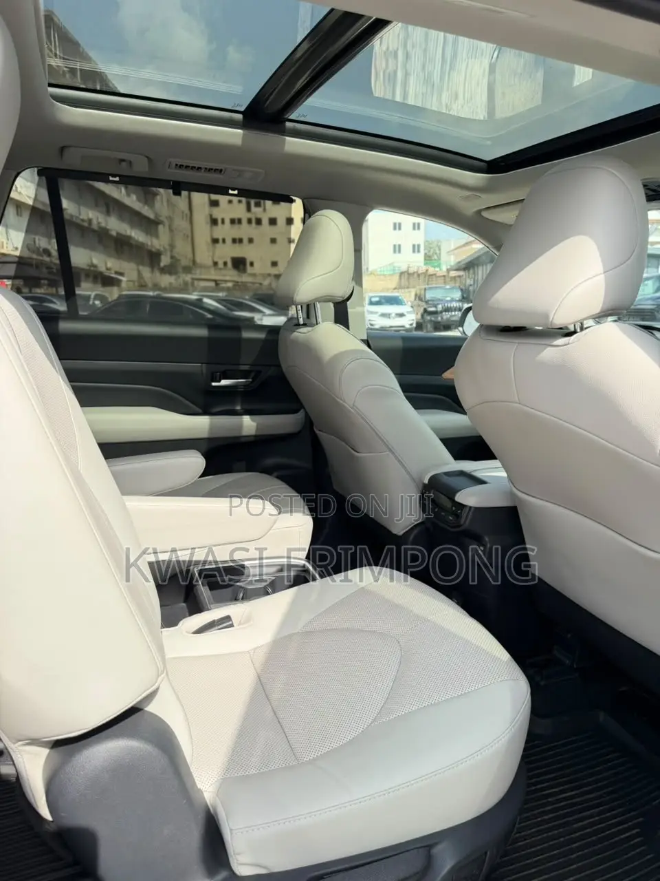 Toyota Grand Highlander Platinum AWD 2024 White