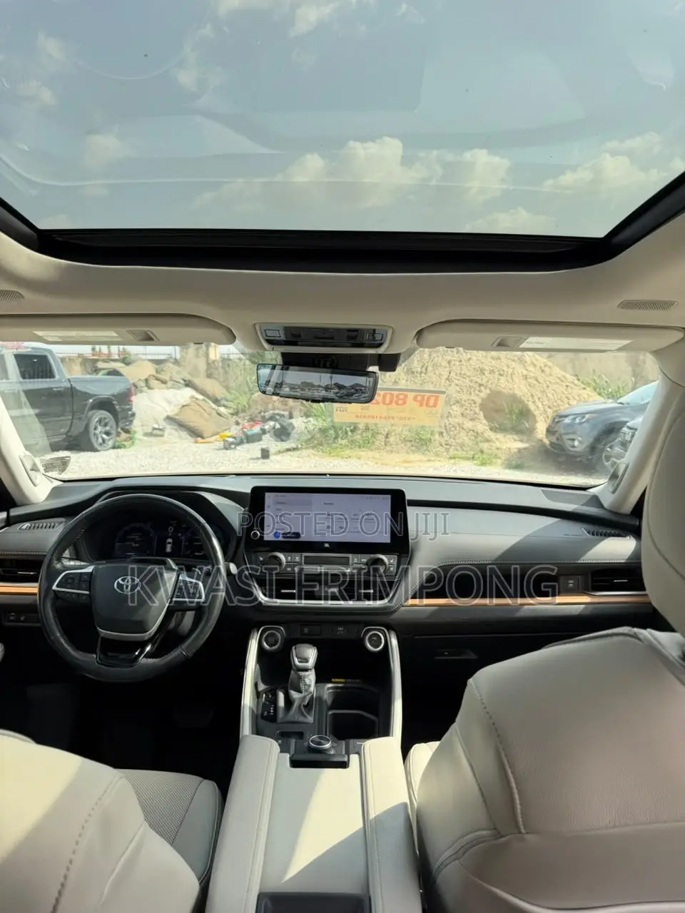 Toyota Grand Highlander Platinum AWD 2024 White