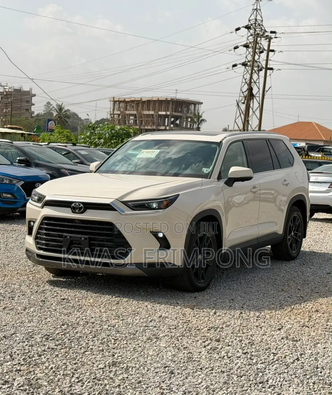 Toyota Grand Highlander Platinum AWD 2024 White