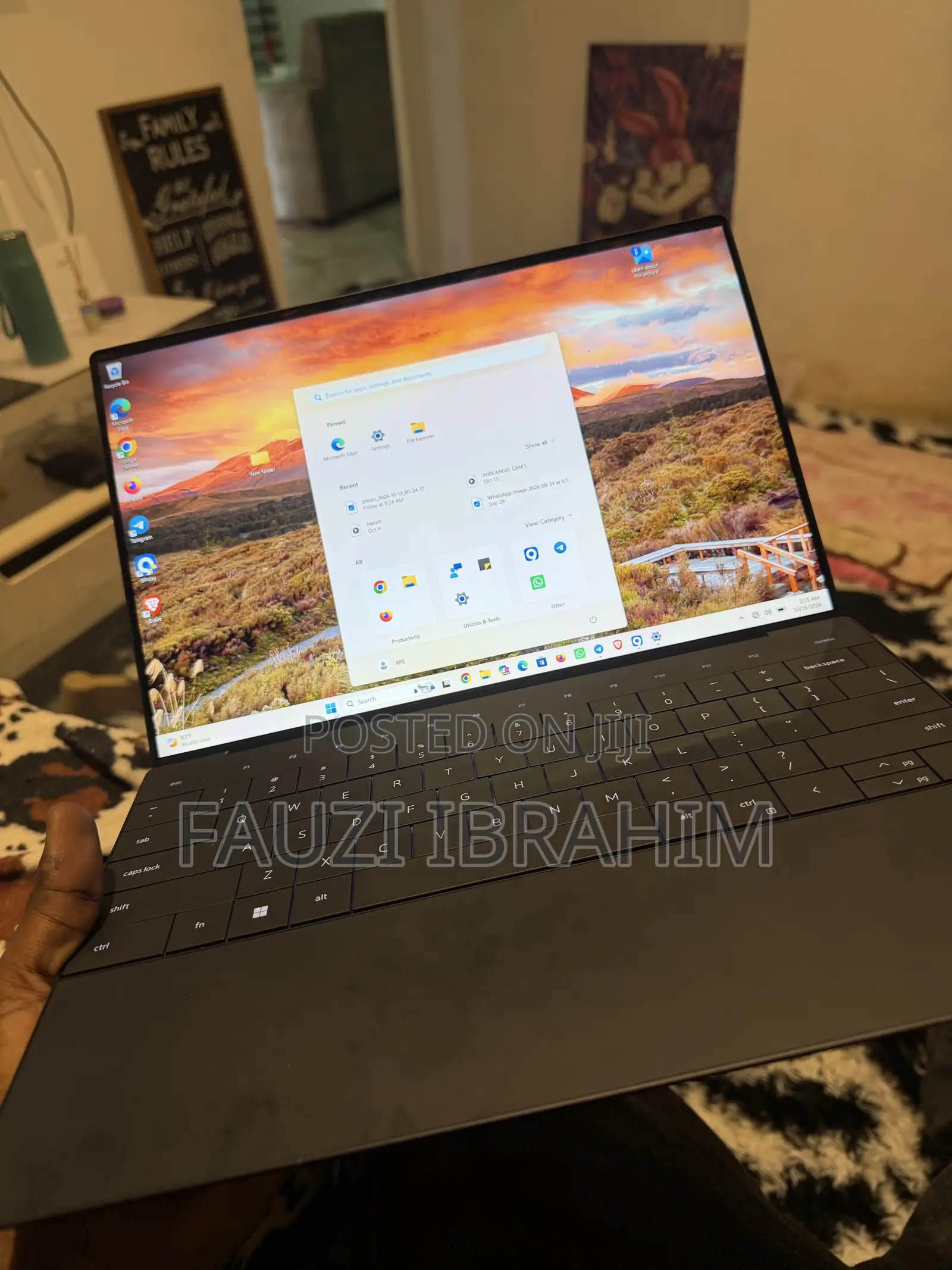 Laptop Dell XPS 13 32GB Intel Core i7 SSHD+SSD 512GB