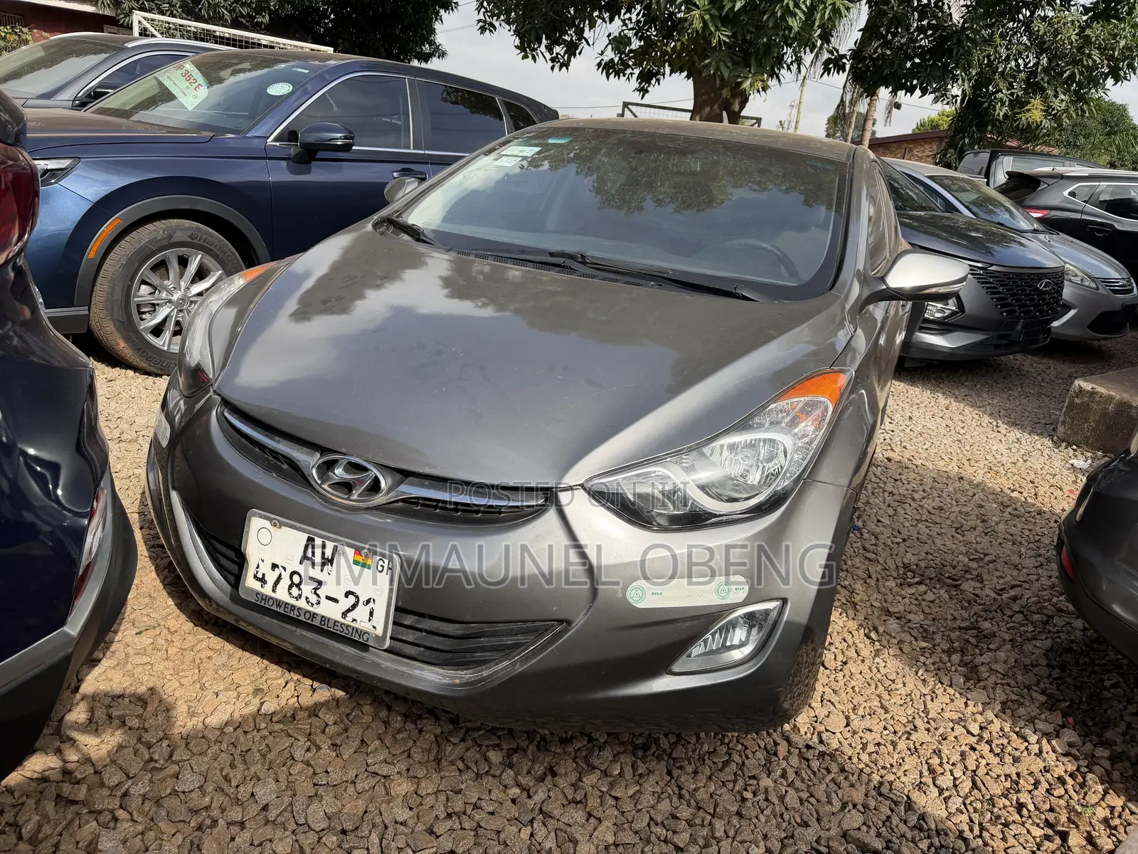 Hyundai Elantra 2013 Gray