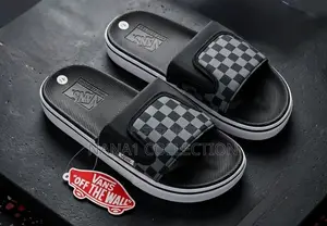 Vans Checkerboard UltraCush Slide - On Sandals
