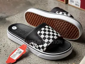 Vans Checkerboard UltraCush Slide - On Sandals