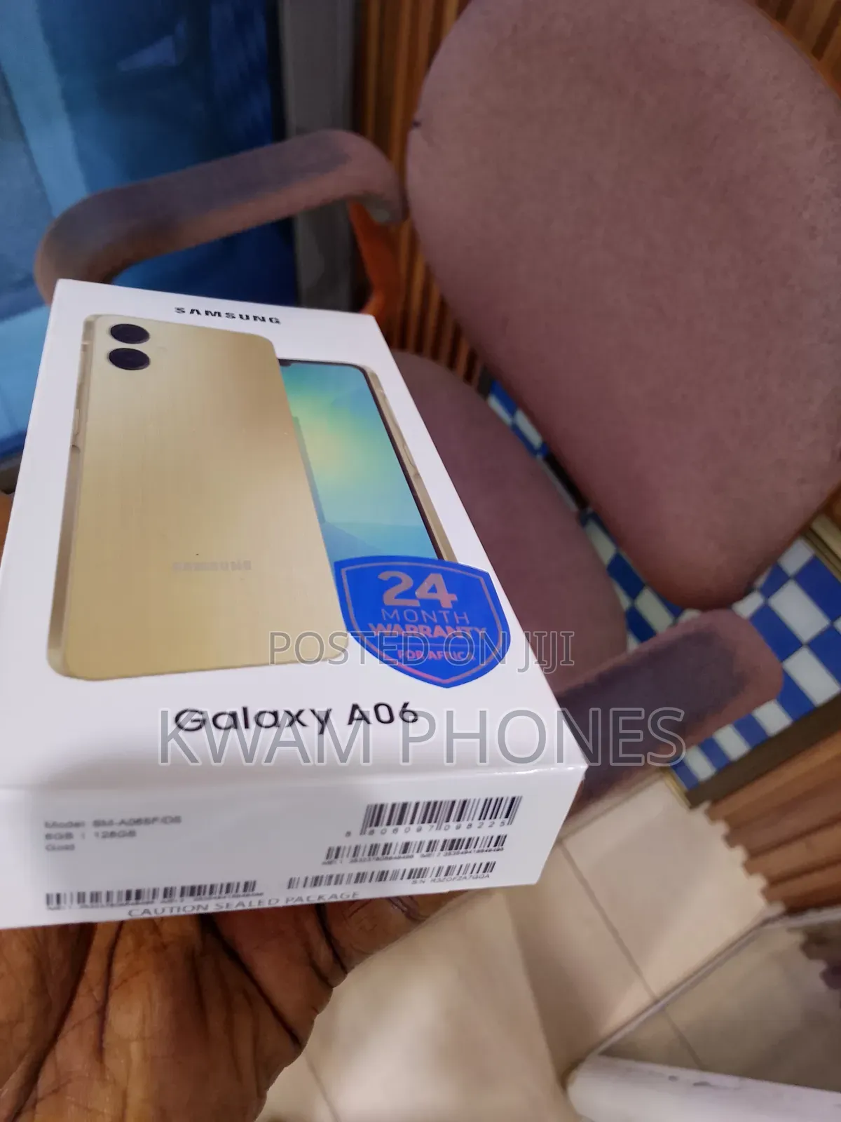 New Samsung Galaxy A06 128 GB Black