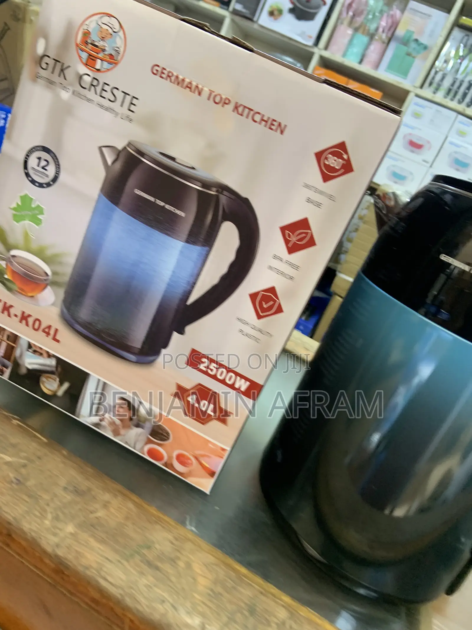 GTK Create Water Kettle