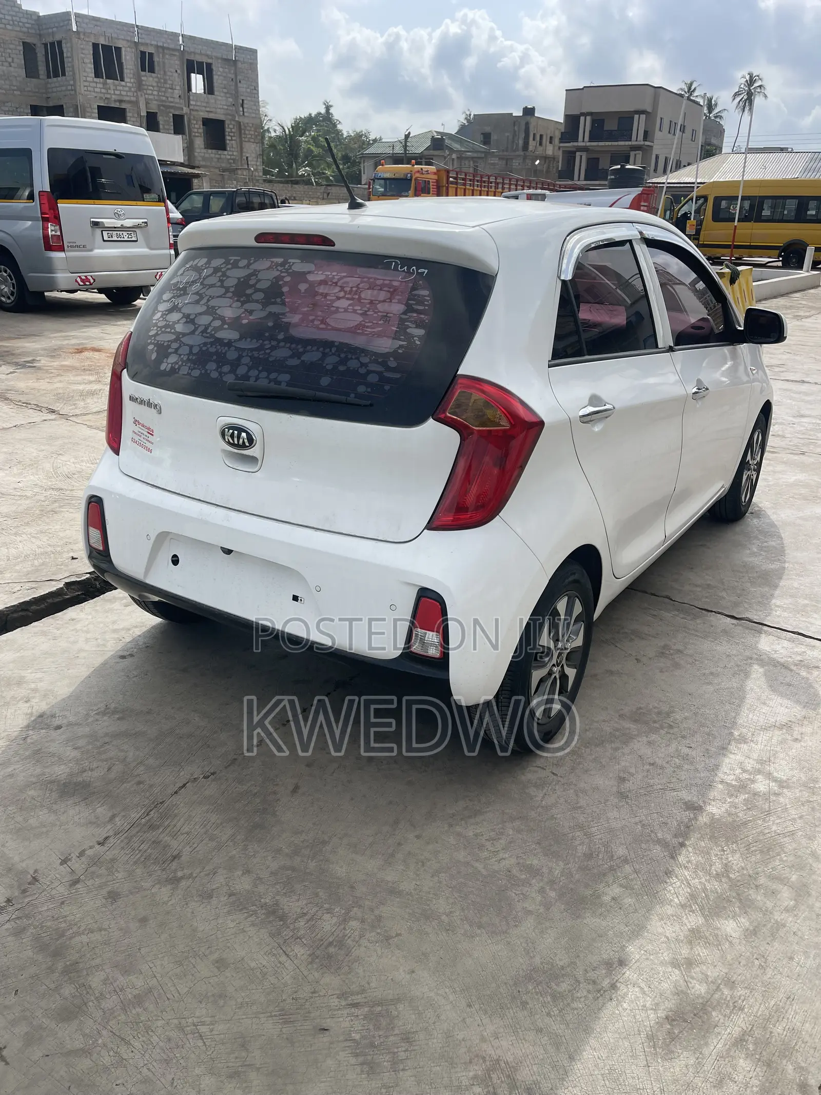 Kia Morning 2016 White