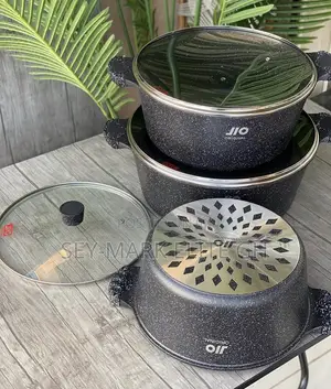 3 Set JLO Granite Nonstick Cookware (Big Sizes)