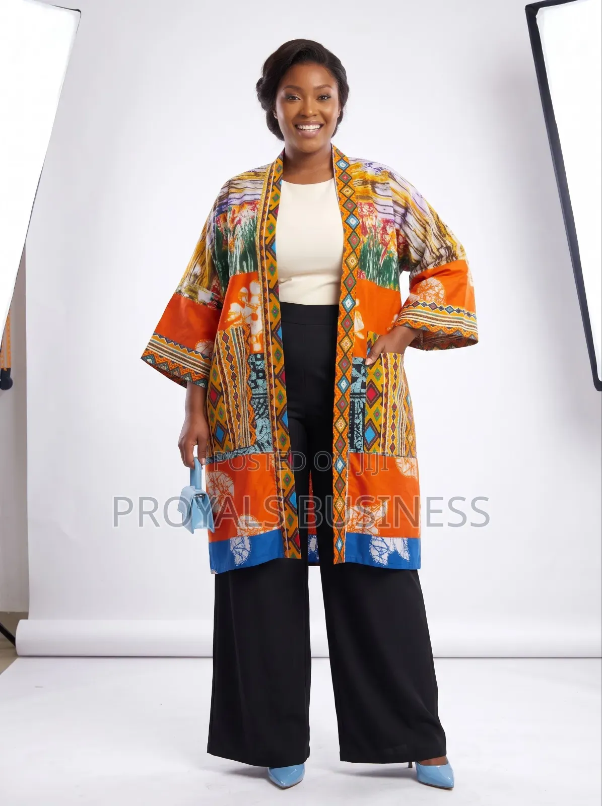 Ankara Kimono Jacket