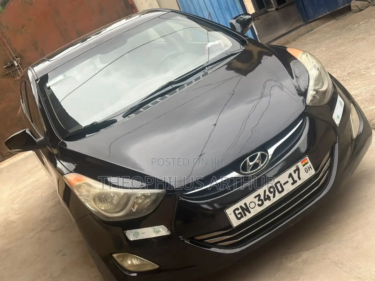 Hyundai Elantra 2013 Black