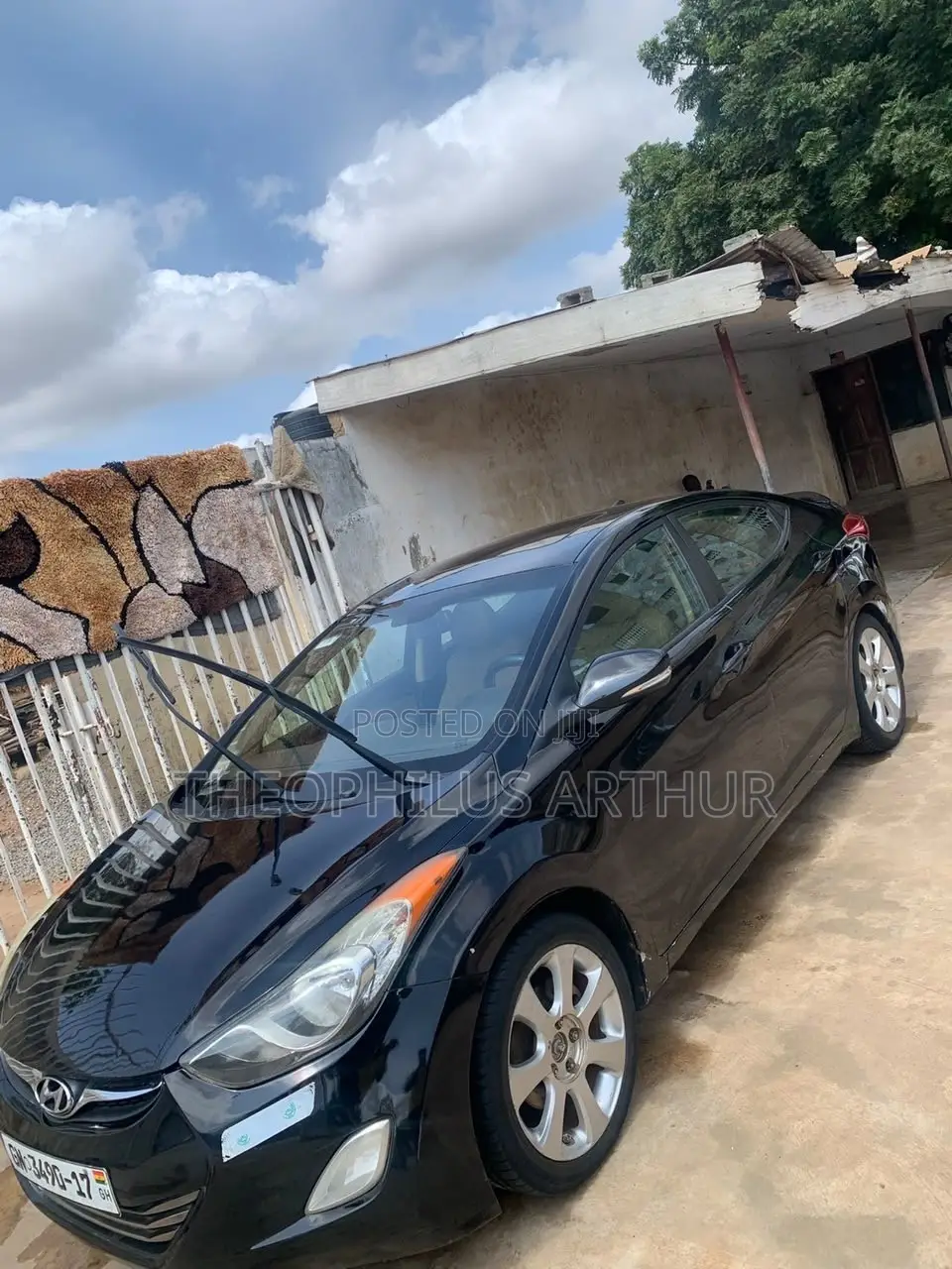 Hyundai Elantra 2013 Black